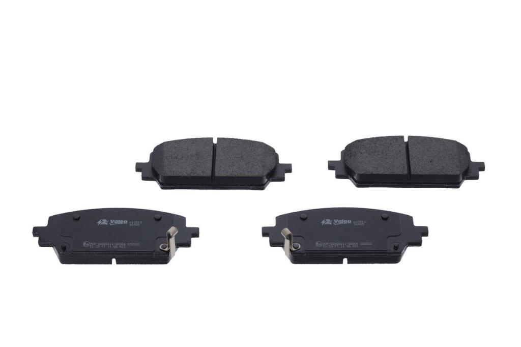 Jeu de 4 plaquettes de frein VALEO ref. 610512